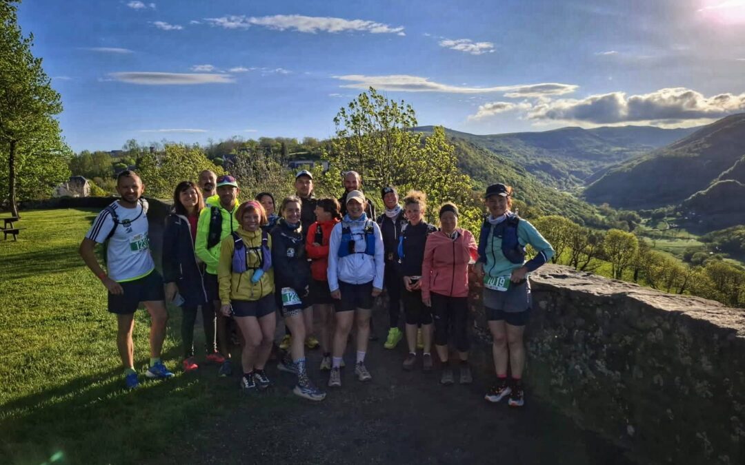 sortie Club sur le Trail de la Pastourelle à Salers